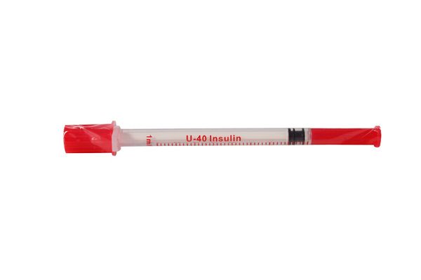 Picture of HSW Insulin Syringes  - 1ml - Single Syringe