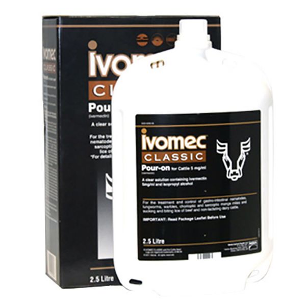 Picture of Ivomec Classic Pour-on - 2x2.5lt