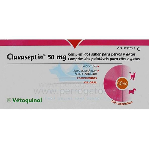 Picture of Clavaseptin - 50mg - 100 pack