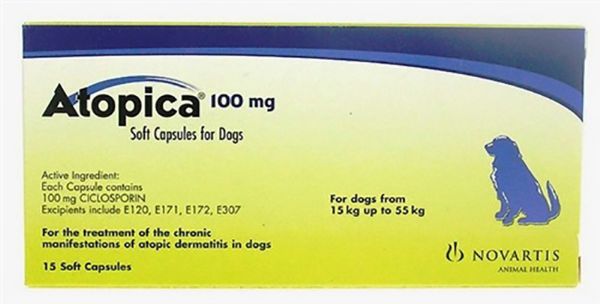 Picture of Atopica - 100mg - 18 pack