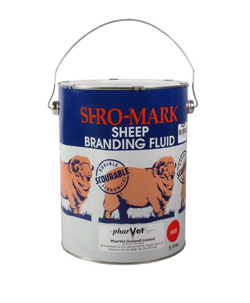 Picture of SI-RO-Mark Branding Fluid - 5lt - Red
