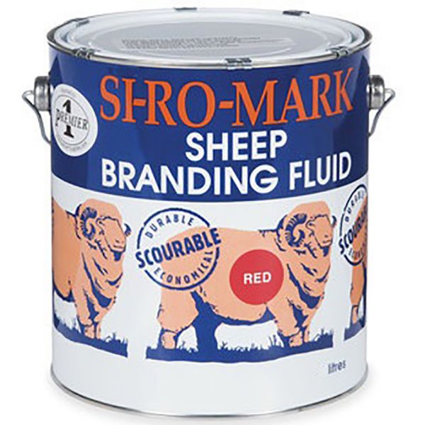 Picture of SI-RO- Mark Branding Fluid - 1lt - Red