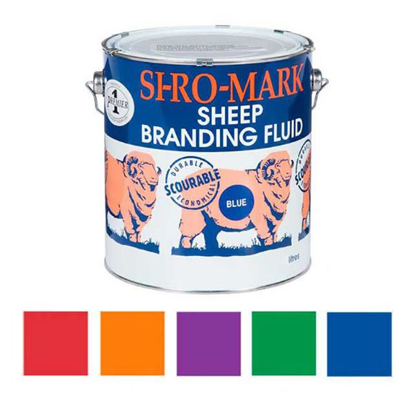 Picture of SI-RO- Mark Branding Fluid - 1lt - Orange