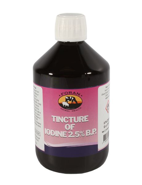 Picture of Iodine 2.5% Tincture - 500ml