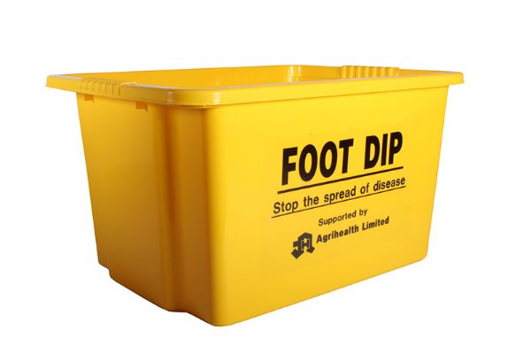 Picture of Agri Footdip tray - Yellow