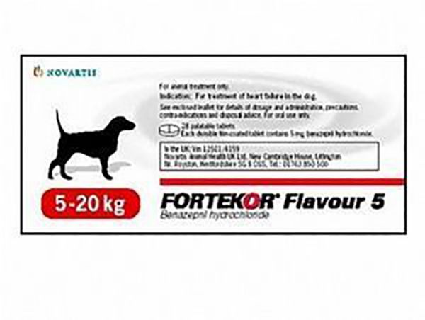 Picture of Fortekor - 5mg - 28 pack