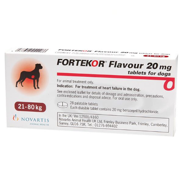 Picture of Fortekor - 20mg - 28 pack