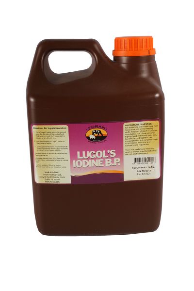 Picture of Lugols Iodine - 2.5lt