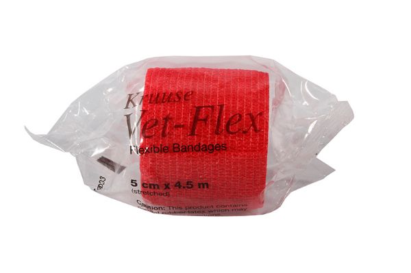 Picture of Vet-Flex - 5cm x4.5m - Red