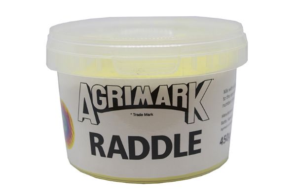 Picture of Agrimark Ram Raddle Powder - 450g - Yellow