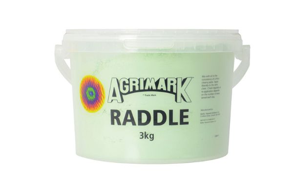 Picture of Agrimark Ram Raddle Powder - 3kg - Green