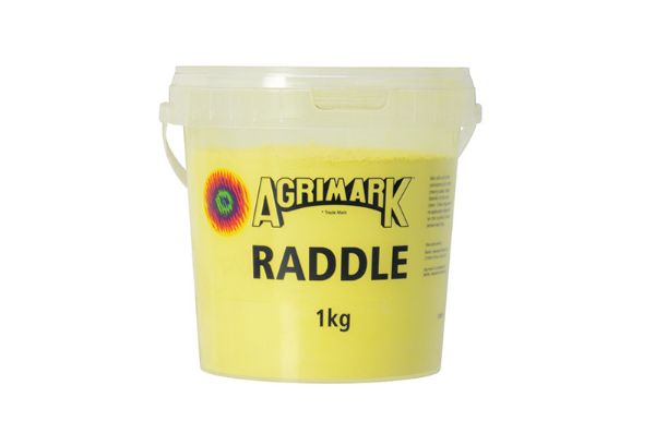 Picture of Agrimark Ram Raddle Powder - 1kg - Yellow