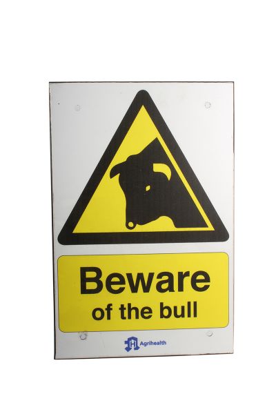 Picture of Beware Of Bull Sign