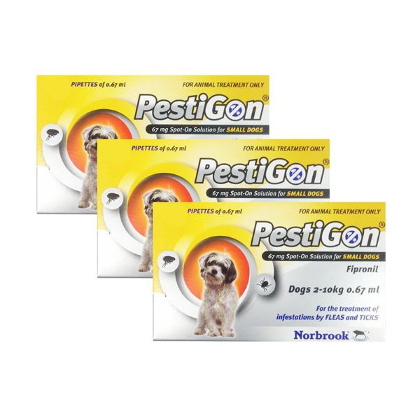 Picture of Pestigon Spot-On - Small Dog - 24 pack
