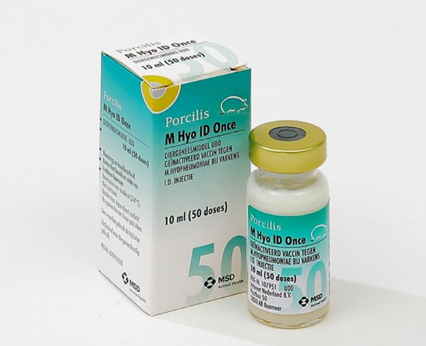 Picture of Porcilis M Hyo ID Once - 50 Dose