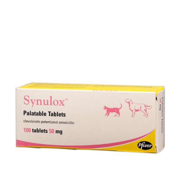 Picture of Synulox Tablets - 50mg - 100 pack