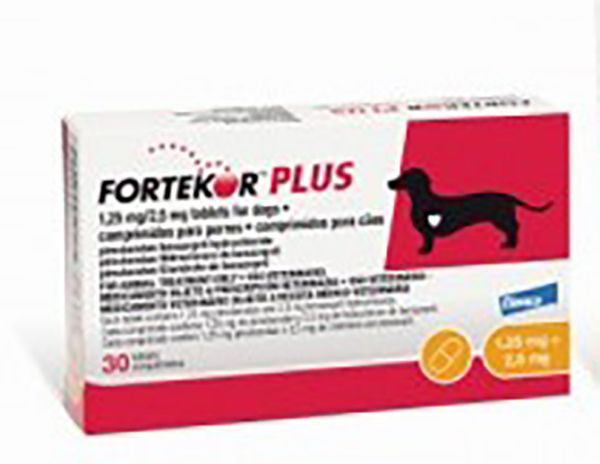 Picture of Fortekor Plus - 1.25mg/2.5mg - 30 pack