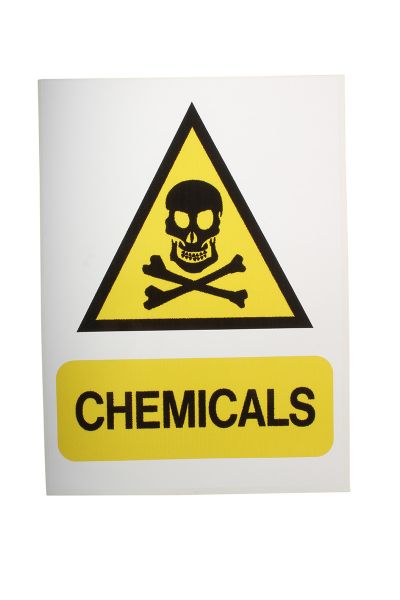 Picture of Chemical Sign - Stick On