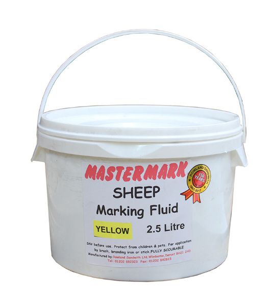 Picture of MasterMark Marking Fluid - 2.5lt - Yellow