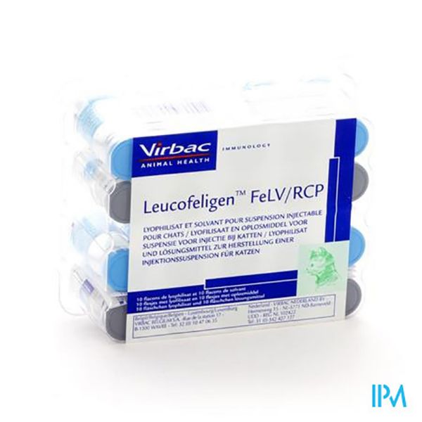 Picture of Leucofeligen FeLV/RCP  - 1ml x10