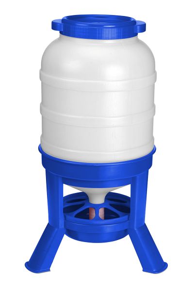 Picture of Large Feeder with Legs - 40lt - Blue/White
