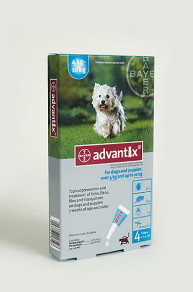 Picture of Advantix Spot-On - 4-10kg - 4 pack