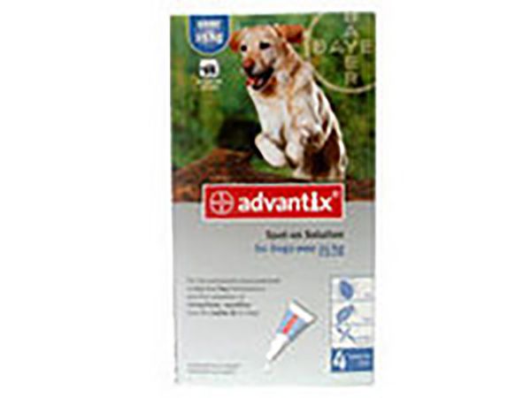 Picture of Advantix Spot-On - 25kg + - 4 pack