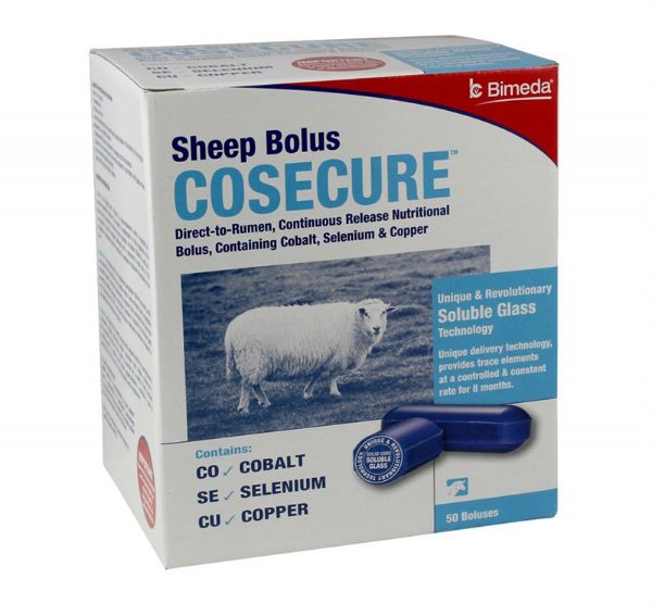 Picture of Cose l Cure Sheep Bolus - 50 x5 - Starter pack - Plus Applicator