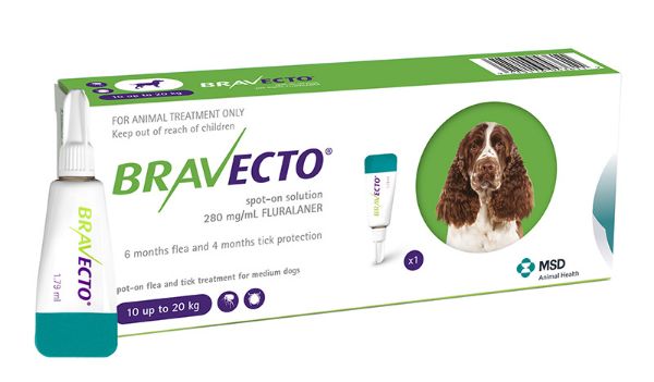 Picture of Bravecto Spot On Dog - 500mg