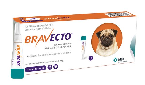 Picture of Bravecto Spot On Dog - 250mg