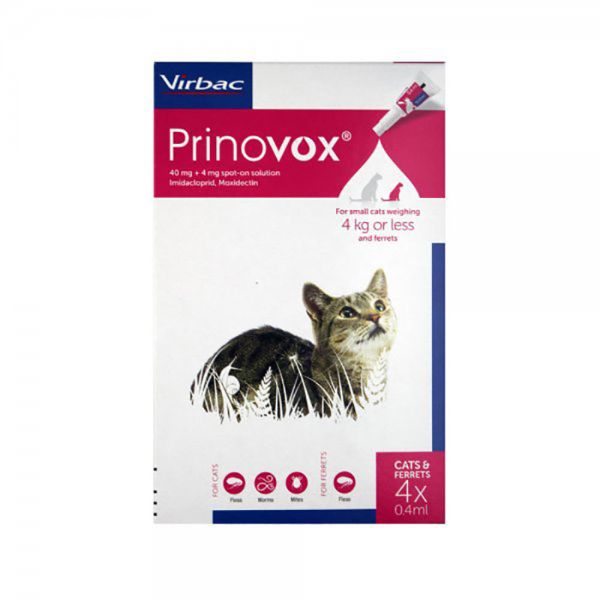 Picture of Prinovox  - 40/4mg - Small Cat - 4 pack