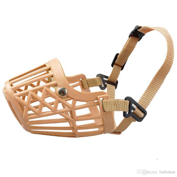 Picture of Plastic Dog Muzzle - 4 - Brown
