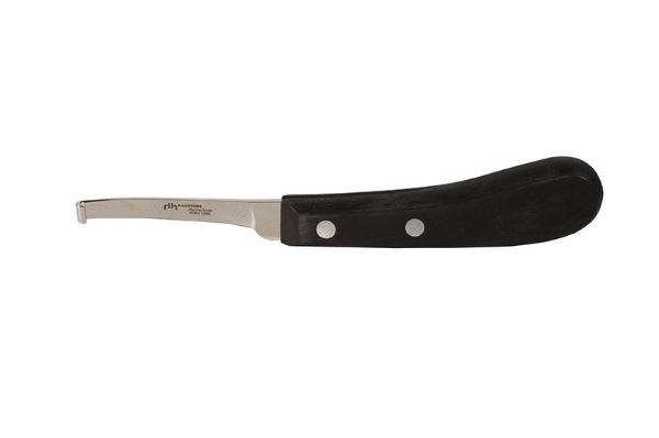 Picture of Ebony Hoof Knife  - Right Hand
