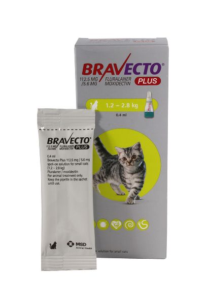 Picture of Bravecto Plus Spot On - 112.5mg