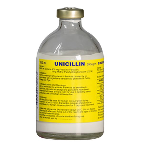 Picture of Unicillin - 100ml - 300mg/ml