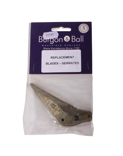 Picture of Burgon & Ball Serrated  Footrot Shear Spare Blades - Serrated