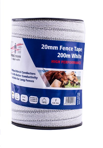 Picture of High Performance - 20mm x 200m - White