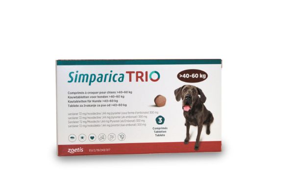 Picture of Simparica Trio - 40-60kg - 3 pack