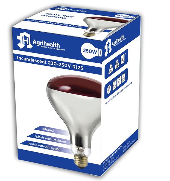 Picture of Agrihealth Heatlamp Bulb - 250w - Red