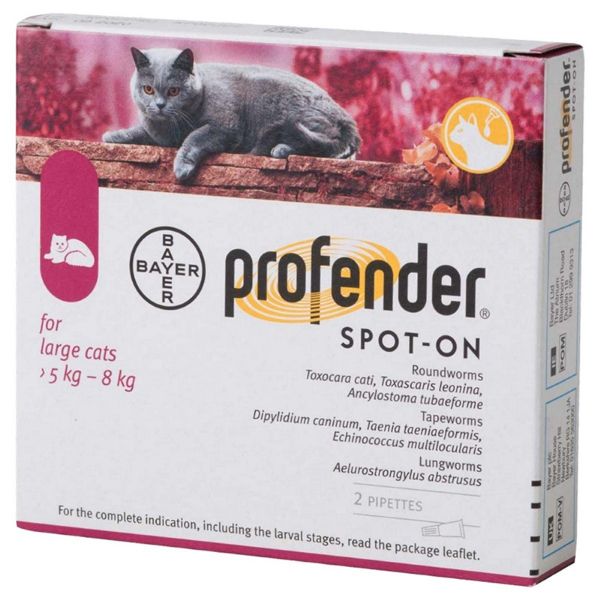 Picture of Profender Spot On Cat - Large Cat - 20 pack