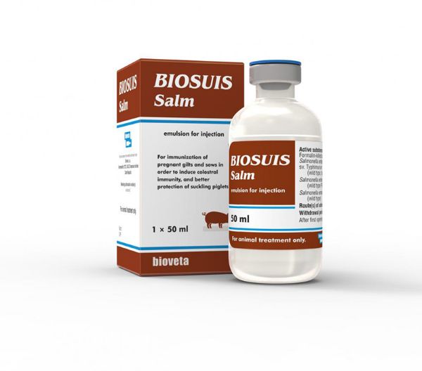 Picture of Biosuis Salm Emulsion for Injection Pigs - 50ml
