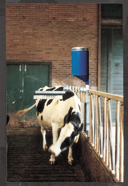 Picture of Vink Cattle Brush with Dispenser