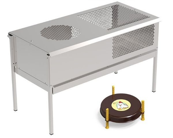 Picture of Poultry Breeder 'Baby Park' Cage - with heater