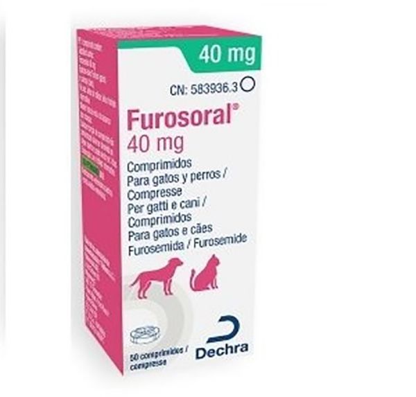 Picture of Furosoral 40mg x 100 tabs. Cats & Dogs