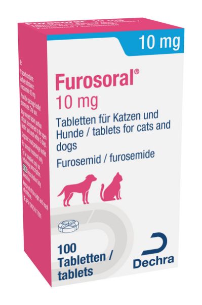 Picture of Furosoral 10 mg x 100 tabs. Cats & Dogs