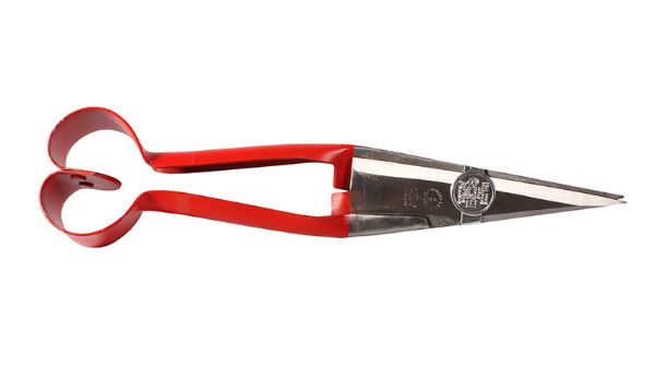 Picture of Burgon & Ball Double Bow Red Shears  - 6.5" - Red - Bent Edge