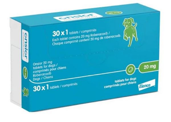 Picture of Onsior Tablets - 20mg - 30 pack - Dog