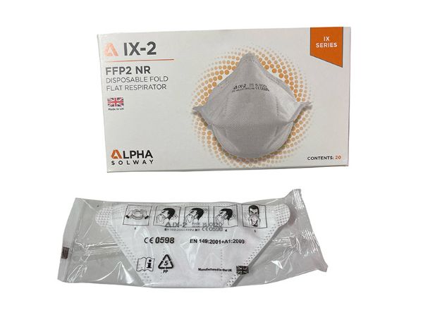 Picture of Alpha IX-2 ffp2 Fold Flat Mask (20)