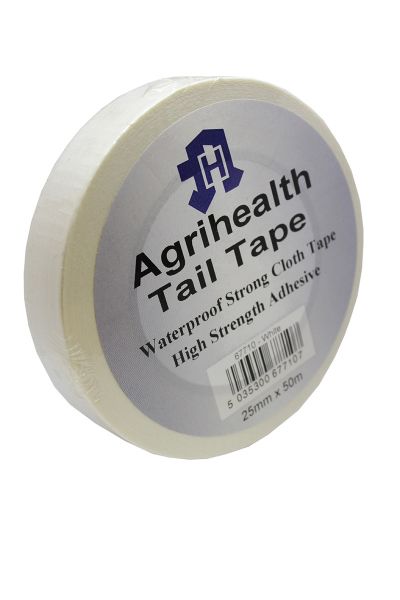 Picture of Agrihealth Tail Tape - 25mmx50m - White