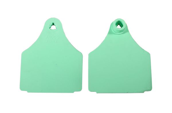 Picture of Large Front  Eartag  - 101-125 - Green